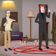 Lewis Black as Atheist Steve and Alan Tudyk as The Devil in Devil May Care